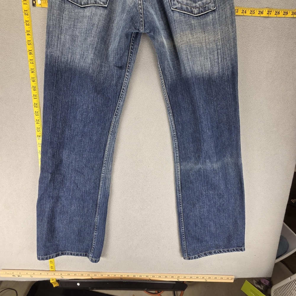 Diesel Jeans Mens Blue Kulter Regular Straight Button Fly Italy 00727 Fits 32x32 - Picture 15 of 16